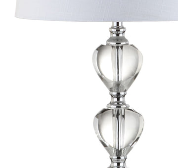 Cole 27" Crystal LED Table Lamp - JONATHAN Y